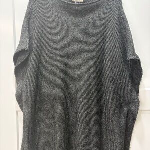 Universal Thread Charcoal Knit Poncho Top.